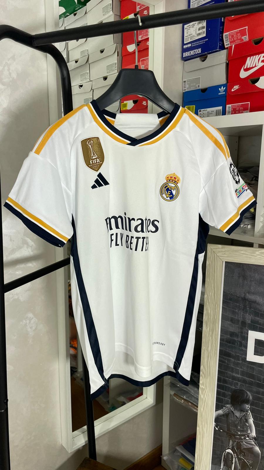 CAMISETA R.MADRID NIÑO TEMPORADA 2023/2024